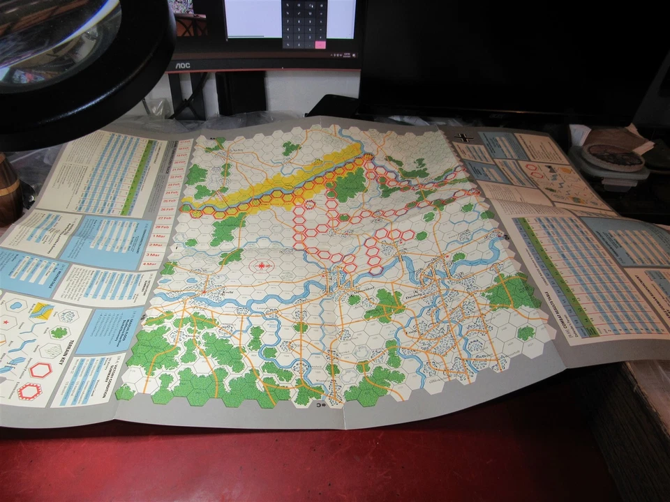 SPI: Strategy & Tactics: 84: Operation Grenade: Map Only - Image 1 of 1