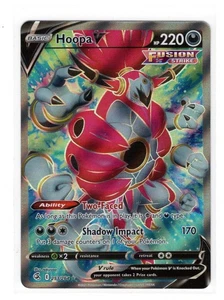 Pokemon Hoopa V (arte completo) ultra raro SWSH08: Fusion Strike 253/264 casi nuevo - Imagen 1 de 1