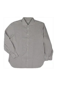 Kiton Mens Dress Shirt Size 18.5 New - Picture 1 of 5