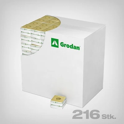 Grodan Delta Crate, 10x10x6.5cm, ø 40mm (216 pcs) - Image 1 of 2