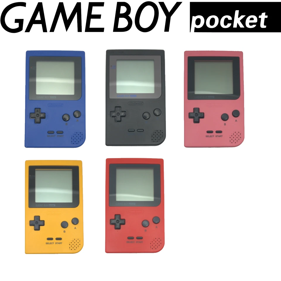 Nintendo Game Boy Pocket MGB-001 mit Originaldisplay - verschiedene Farben - Bild 1 von 1
