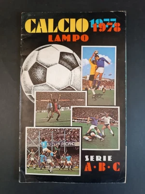 Album figurine LAMPO CALCIO 1977-78 (vuoto con figurine) - Immagine 1 di 4