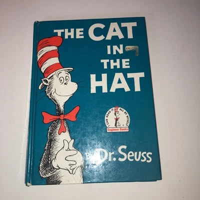 The Cat in the Hat by Dr. Seuss Book (1985, Hardcover) - Image 1 of 4