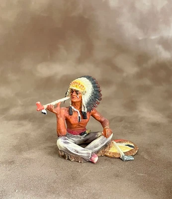 Elastolin: Häuptling mit Pfeife - Bild 1 von 4