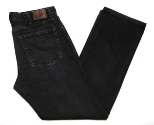 LEE "Dungarees" - Men's Straight Leg Regular Fit Jeans 34"W X 32"L Black Denim - Picture 1 of 6