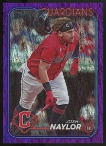 2024 Topps #10 Josh Naylor Purple Holofoil #/799 - Bild 1 von 2