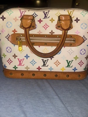 Louis Vuitton Alma Satchel PM Multicolor Canvas - Image 1 of 4