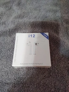 Emparejamiento de auriculares inalámbricos verdaderos I12 TWS 5.0 - Imagen 1 de 6