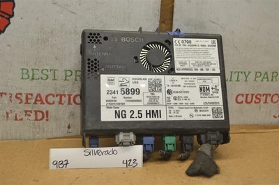 GMC Chevrolet HMI 2016-19 control de interfaz multimedia 23415899 módulo 423-9b7 Foto 1 de 4
