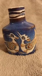 ●Rarität●Royal Copenhage● Aluminia Birds Faience●Vase●Nils Thorsson●VINTAGE●Baca - Bild 1 von 5