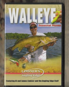 NEW & FACTORY SEALED WALLEYE SEASONAL MOVES FISHING AL JIM LINDNER'S DVD - Picture 1 of 2