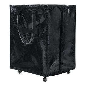 Bag Large Black Shopping Rolling Trolley Tote,Grocery Bag,Rolling Tote - Picture 1 of 10