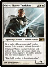 1x Odric, Master Tactician NM, English MTG Magic 2013 (M13)