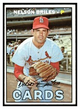 1967 Topps   Nelson Briles  St. Louis Cardinals #404