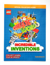 LEGO Create The World Incredible Inventions —Official Album 2018—Sainsbury's/NEW