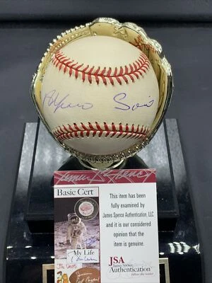 Alfonso Soriano Signed Official AL Baseball Rookie Autograph NY Yankees JSA /Coa - Image 1 of 2