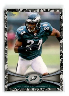 2012-Topps Camo-#71-Nnamdi Asomugha  SN399-Philadelphia Eagles - Image 1 of 2