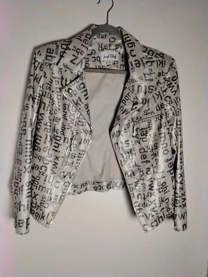 Chaqueta de moto Joseph Ribkoff champán/plateada talla grande Foto 1 de 4