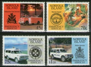 NORFOLK:  n°531/534 **, "services d'urgence"  (cote 10€) - Picture 1 of 1