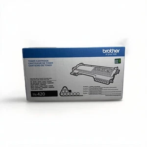 Original Brother TN-420 Tonerkassette 1200 Seiten mit hoher Kapazität - neu in versiegelter Verpackung - Bild 1 von 1