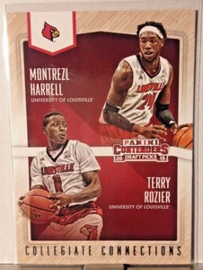 2015 PANINI CONTENDERS DRAFT PICKS COLLEGIATE CONNECTIONS HARRELL & ROZIER  WM14