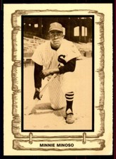 1983 CRAMER BASEBALL LEGENDS SERIES 4 #96 MINNIE MINOSO CHICAGO WHITE SOX