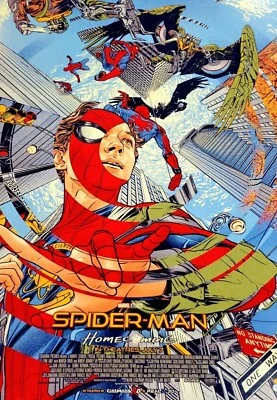2017 Spiderman Homecoming Movie Poster 11X17 Vulture MJ Tom Holland 🕷🕸🍿