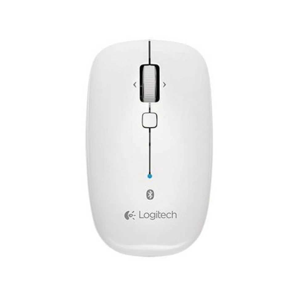Logitech M557 White wireless 1000 DPI Gaming Mouse - Image 1 of 3