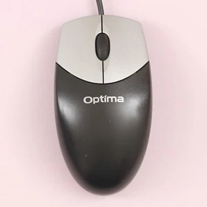 Logitech Optima Optical USB 2-Button Computer Mouse w/ Scroll Wheel [M-UV69a] - Picture 1 of 3