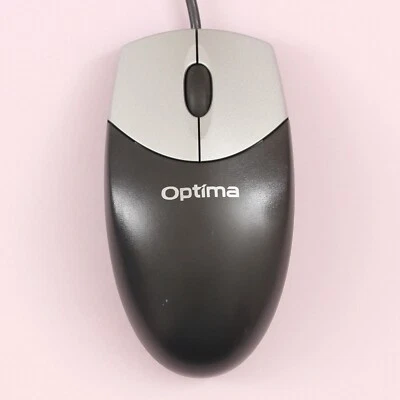 Logitech Optima Optical USB 2-Button Computer Mouse w/ Scroll Wheel [M-UV69a] - Image 1 of 3