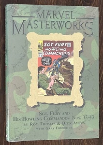 Marvel Masterworks Vol. 187 SGT FURY!: DM "Marble" Variant, SEALED! - Picture 1 of 3