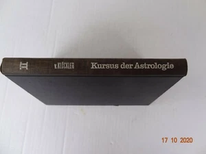 Kursus der Astrologie Bd. 2 - H. Freiherr von Klöckler (1974, gebundene Ausgabe) - Bild 1 von 2