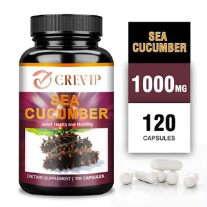 Pepino de mar 1000 mg - Apoya la protección del cartílago, la salud del corazón y el hígado - Imagen 1 de 11