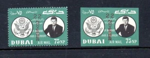 Dubai 1964 Mi#'s 144A&B - Kennedy - MNH   - Picture 1 of 1