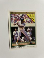 1991 O-Pee-Chee Premier Baseball Card #62 Rickey Henderson Oakland Athletics