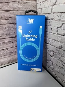 Just Wireless 4ft iPhone To USB-C Charging Cable - Fast Charge - Picture 1 of 4