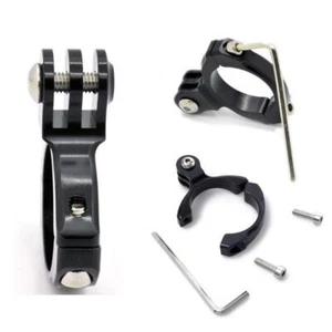 Bike Aluminum Handlebar Bar Clamp Mount Cycle Holder Clip for Gopro Hero 1/2/3 - Picture 1 of 10