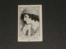 E123 American Caramel MOVIE STARS, 100/120, GERTRUDE OLMSTED, VERY NICE HIGH !!