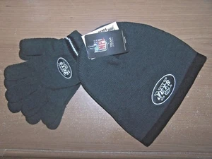 NUEVO CON ETIQUETAS FÚTBOL AMERICANO NEW YORK JETS NFL Gorro Sombrero Guantes Conjunto JÓVENES NIÑOS TALLA ÚNICA 8-20 - Imagen 1 de 1