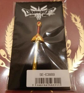 Dragon Quest III HD2D Remake Square Enix Purchase Privilege Sword of Roto Pin - Picture 1 of 2