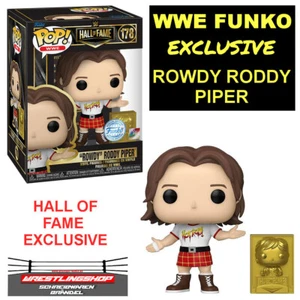 WWE FUNKO POP ROWDY RODDY PIPER EXCLUSIVE WRESTLING FIGUR SERIE 178 ELITE BASIC - Bild 1 von 5