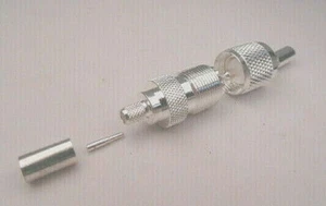 PL-259 / SO-239 Combo, Male & Female, Silver Crimp, 3 x M, 3x F, Quality Counts - Picture 1 of 3