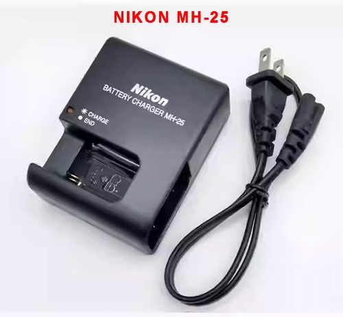 Caricabatteria Originale Nikon MH-25 EN-EL15 Batteria D7000 D7100 D800 - Foto 7