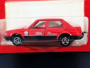 Majorette Alfa Romeo Giulietta / #271 / Red, Black & Silver / Made in France - Picture 1 of 7