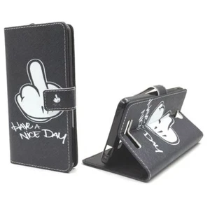 Cellulare Custodia Protettiva per Xiaomi Redmi Note 2 Cover Borsa Wallet - Foto 1 di 6