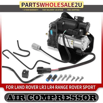 Compresor de suspensión neumática con soporte para Land Rover Range Rover Sport LR3 LR4 Foto 1 de 4
