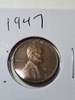 1947 Wheat Penny Cent Coin No Mint Mark Rare