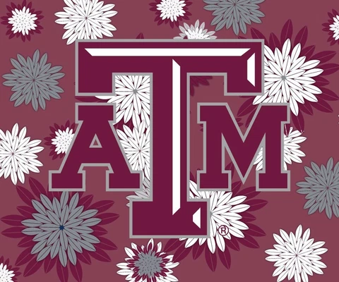 TEXAS A&M 5" X 6" FLORAL MAGNET-TEXAS A&M AGGIES CAR MAGNET-NEW FOR 2016 Cover