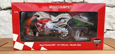 Minichamps 1/12 Ducati Desmosedici GP6 Sete Gibernau MotoGP 2006 122 060015 - Immagine 1 di 4