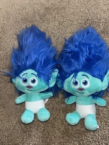 Menge 2 Trolle Band Together DreamWorks 2023 Baby Zweig 8-9 Zoll Plüsch Puppe Spielzeug - Bild 1 von 10